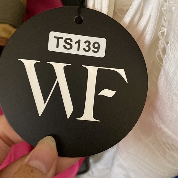 Calling all Brides! White lace midi w/ fringe - Picture 5 of 5